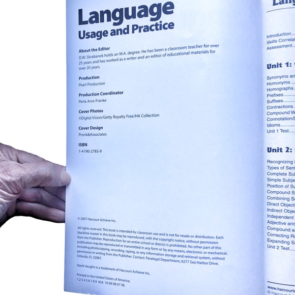 Set of 3 Grade 6 and Up Language and Grammar Books - Picture 14 of 16